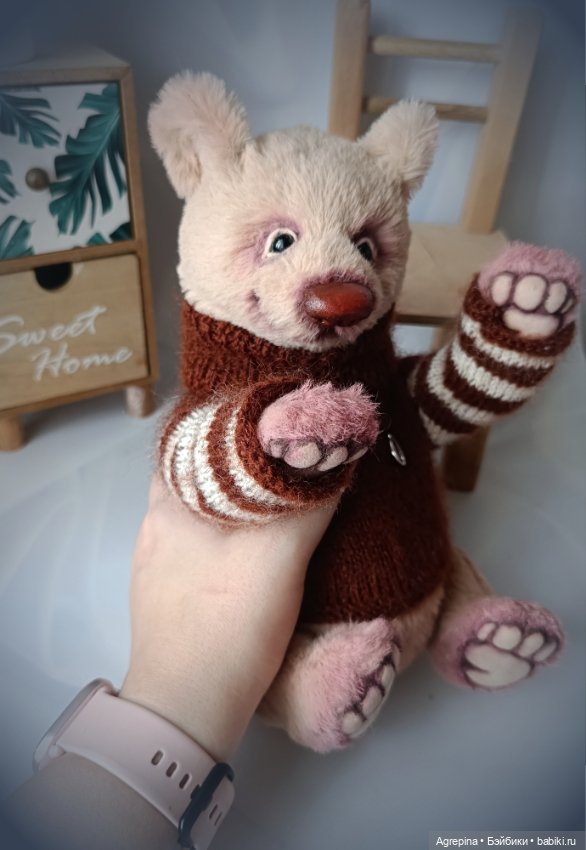 Мишка Мотя — Авторские игрушки (фото 8)