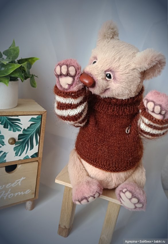 Мишка Мотя — Авторские игрушки (фото 2)