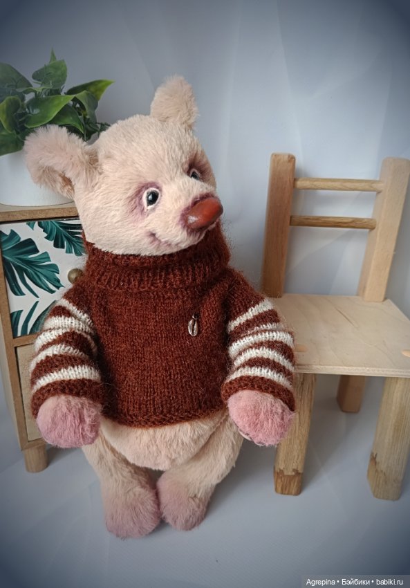 Мишка Мотя — Авторские игрушки (фото 5)