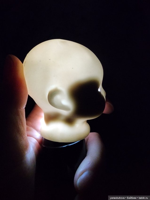 Маленькая антикварная головка для пупсика Арманд Марсель (фото 9)