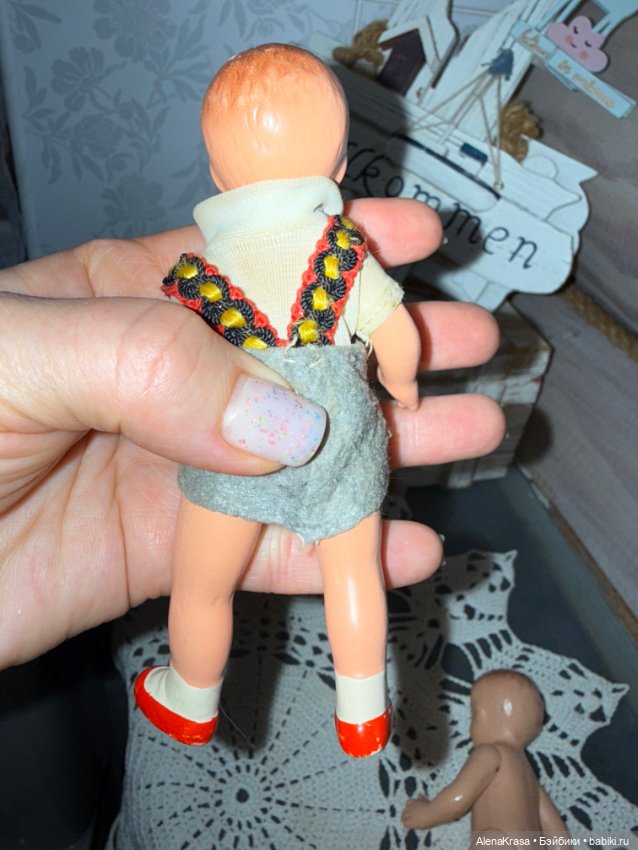 Пупсик Германия — Винтажные куклы и игрушки детства (фото 2)