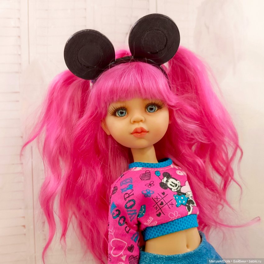 Кукла OOAK Paola Reina, Минни-Маус (фото 8)