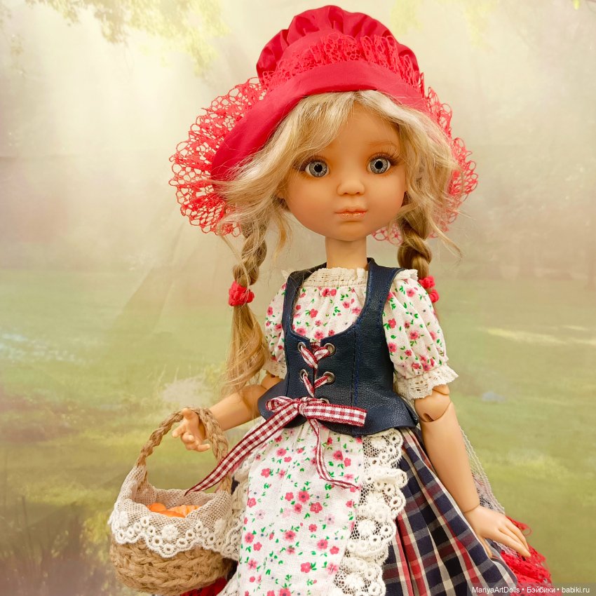 ООАК куклы Berjuan, Красная Шапочка (фото 6)
