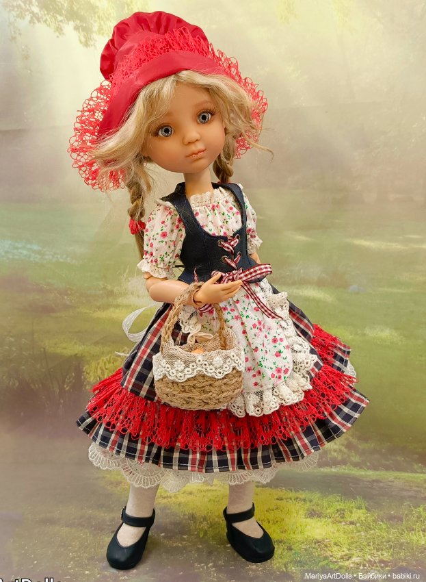 ООАК куклы Berjuan, Красная Шапочка (фото 5)
