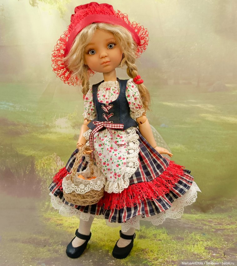 ООАК куклы Berjuan, Красная Шапочка (фото 3)