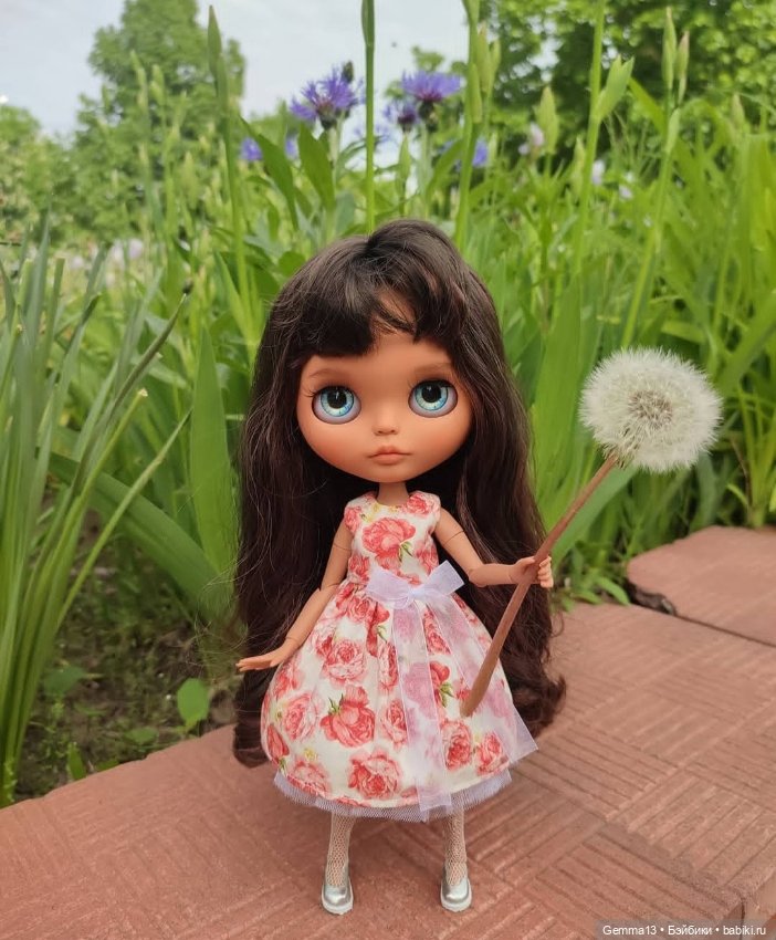 ООАК Блайз, темный тан — ООАК (кастом куклы) (фото 4)