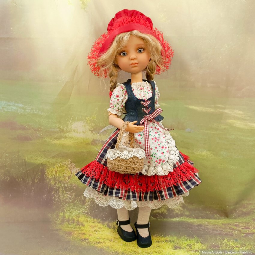 ООАК куклы Berjuan, Красная Шапочка (фото 9)
