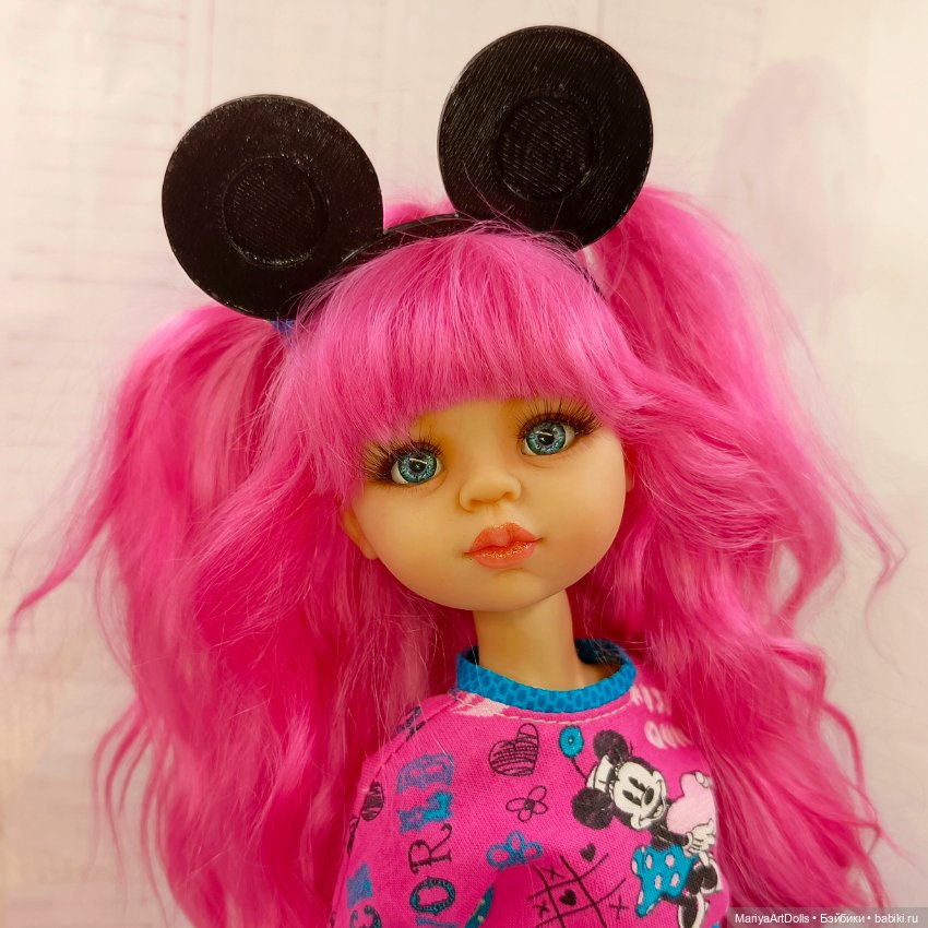 Кукла OOAK Paola Reina, Минни-Маус (фото 2)