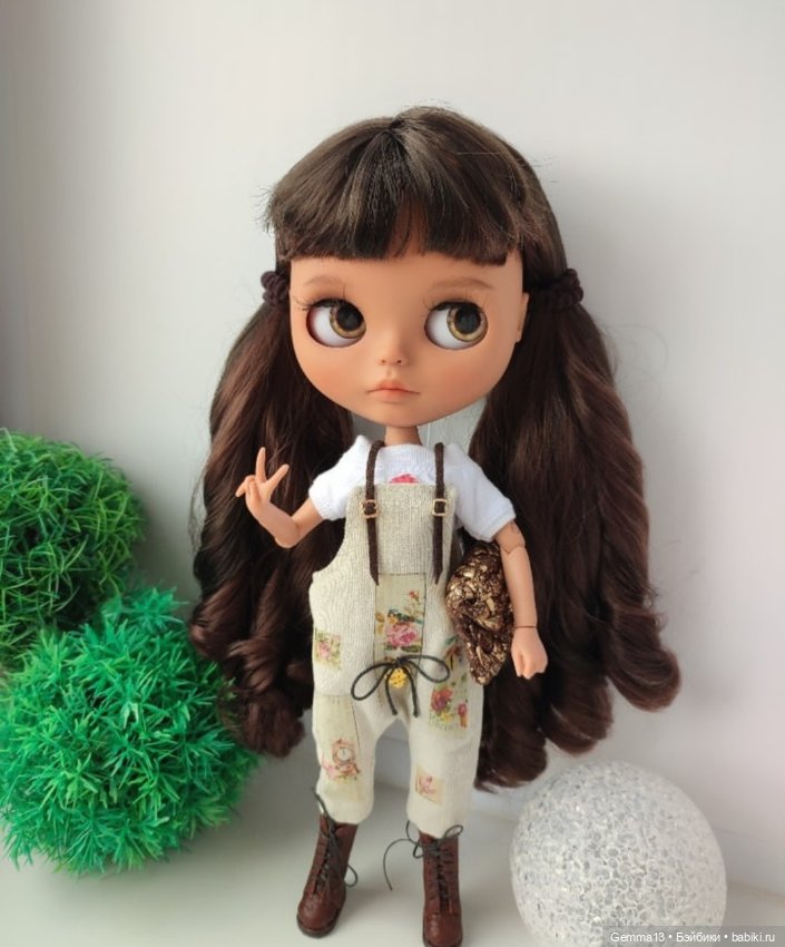 ООАК Блайз, темный тан — ООАК (кастом куклы) (фото 2)