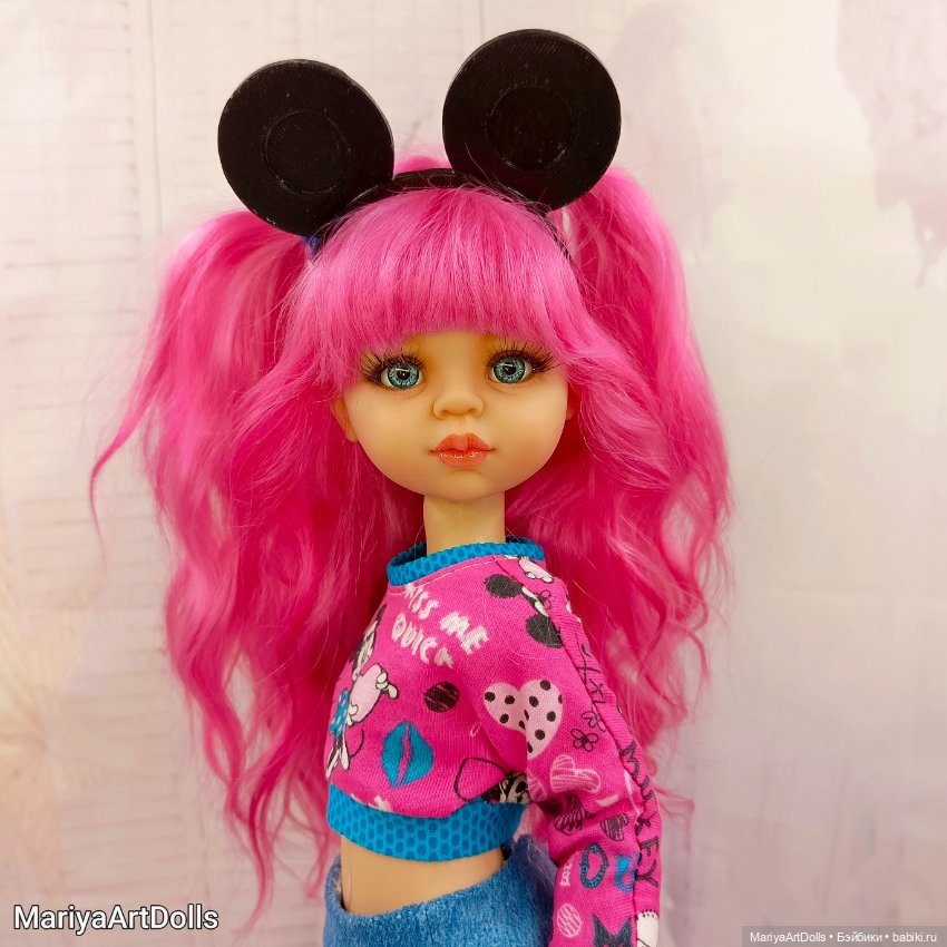 Кукла OOAK Paola Reina, Минни-Маус (фото 6)