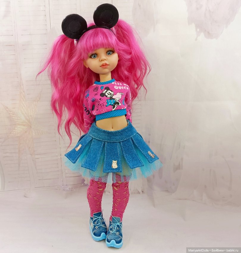 Кукла OOAK Paola Reina, Минни-Маус