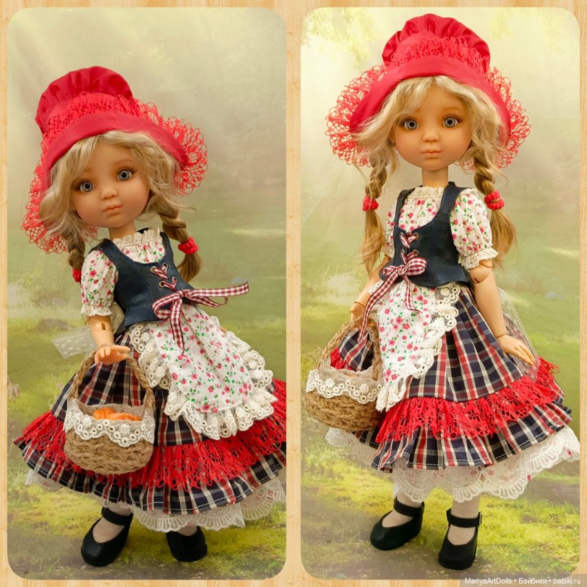 ООАК куклы Berjuan, Красная Шапочка