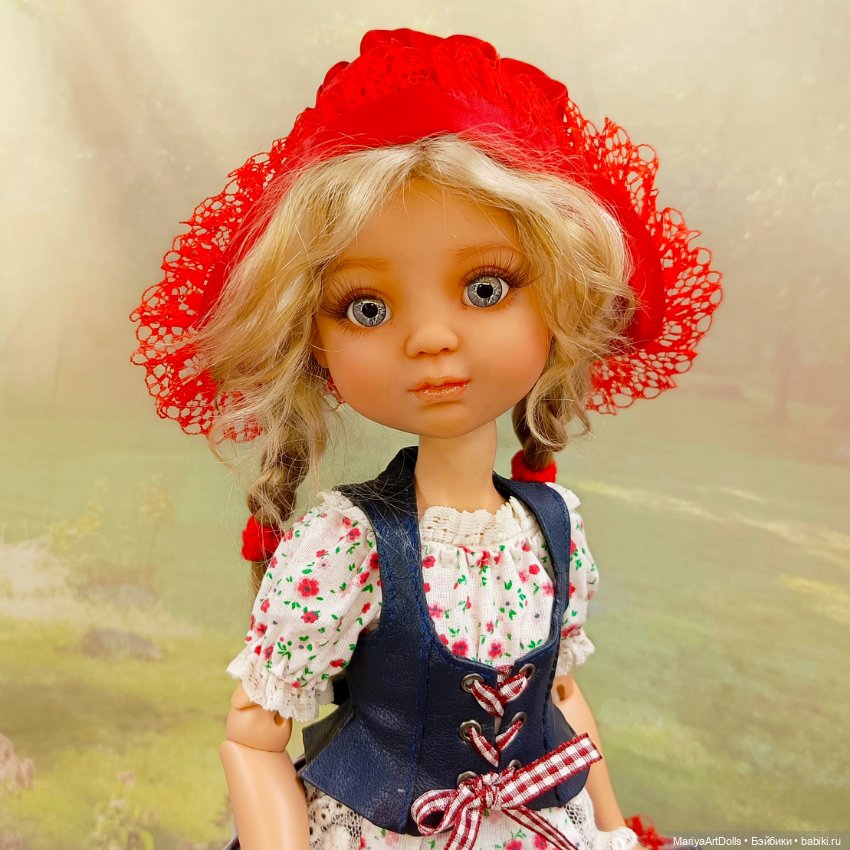 ООАК куклы Berjuan, Красная Шапочка (фото 4)