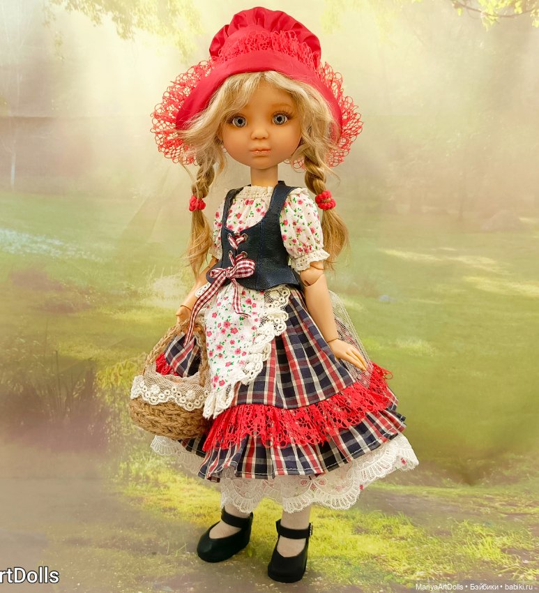 ООАК куклы Berjuan, Красная Шапочка (фото 7)