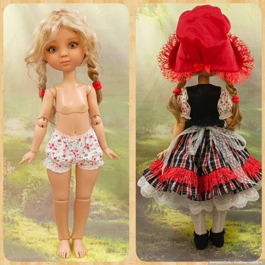 ООАК куклы Berjuan, Красная Шапочка (фото 10)