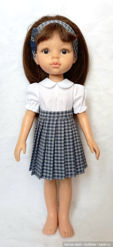 Костюм в клетку для Паолы Рейна (фото 4)