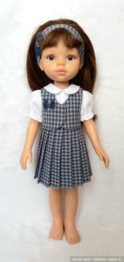 Костюм в клетку для Паолы Рейна (фото 2)