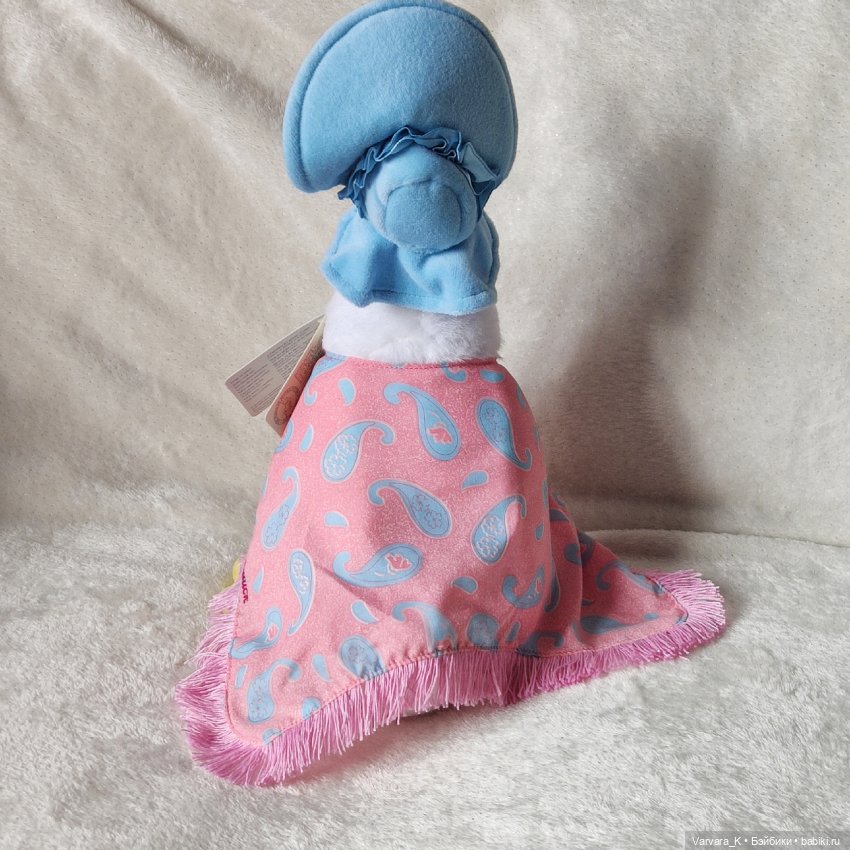 Мягкая игрушка, плюшевая утка Jemima Puddle-Duck Джемайна Уткинс, 29 см (фото 3)