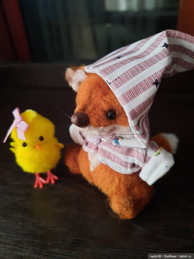 Лисенок Людвиг — Авторские игрушки (фото 5)