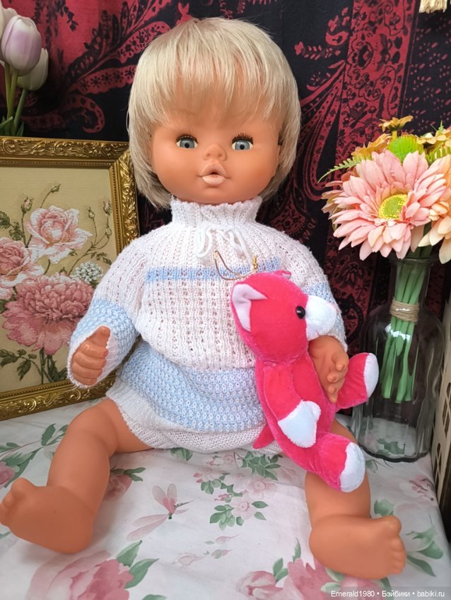 Французский пупс 70х гг GeGe