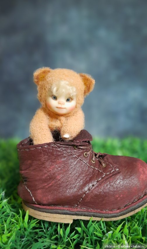 Котенок в ботинке — Авторские куклы (фото 6)