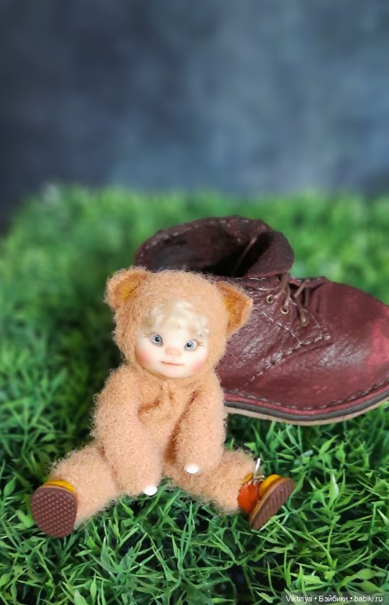 Котенок в ботинке — Авторские куклы (фото 5)