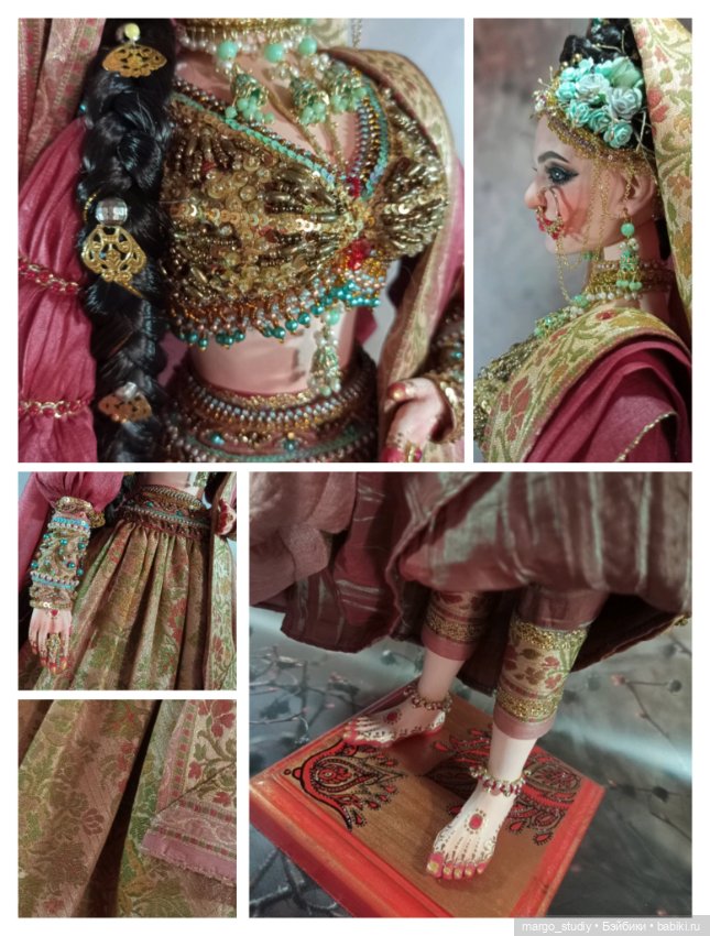 Авторская кукла Ратха, индианка (фото 2)