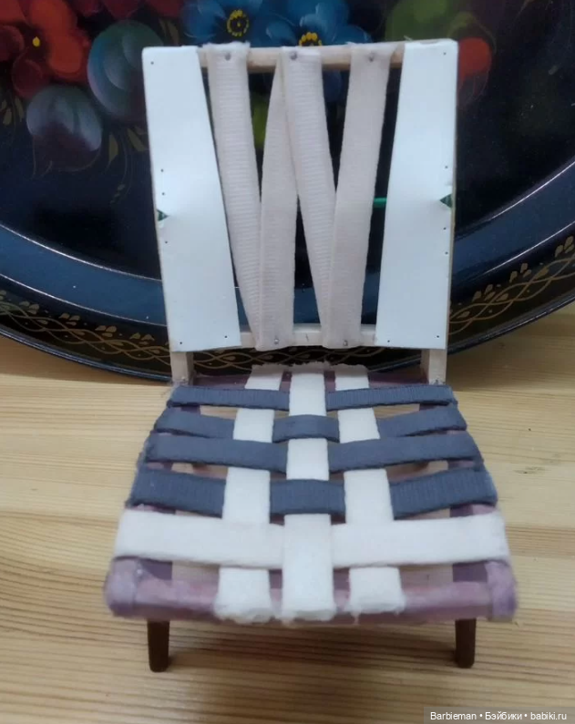 Кресло кукольное 1:6 (Integrity, momoko, barbie, mizi) (фото 7)