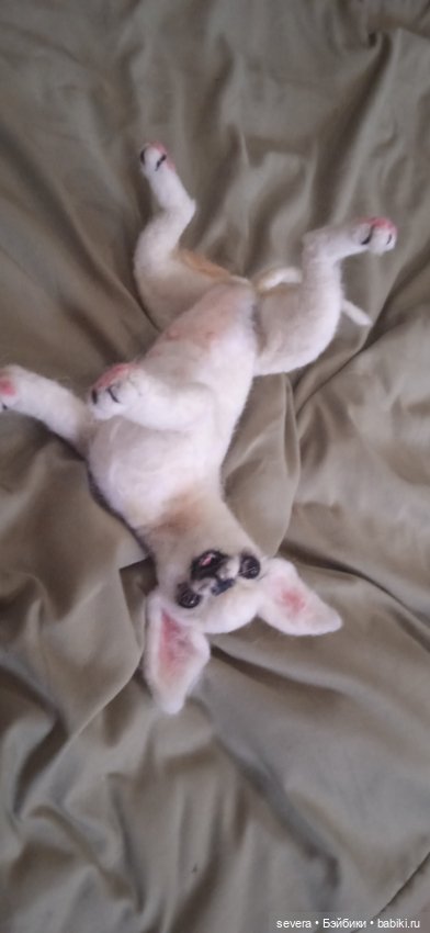 Игрушки -собаки из шерсти (фото 3)