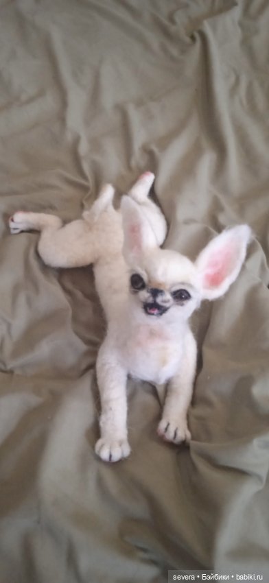 Игрушки -собаки из шерсти