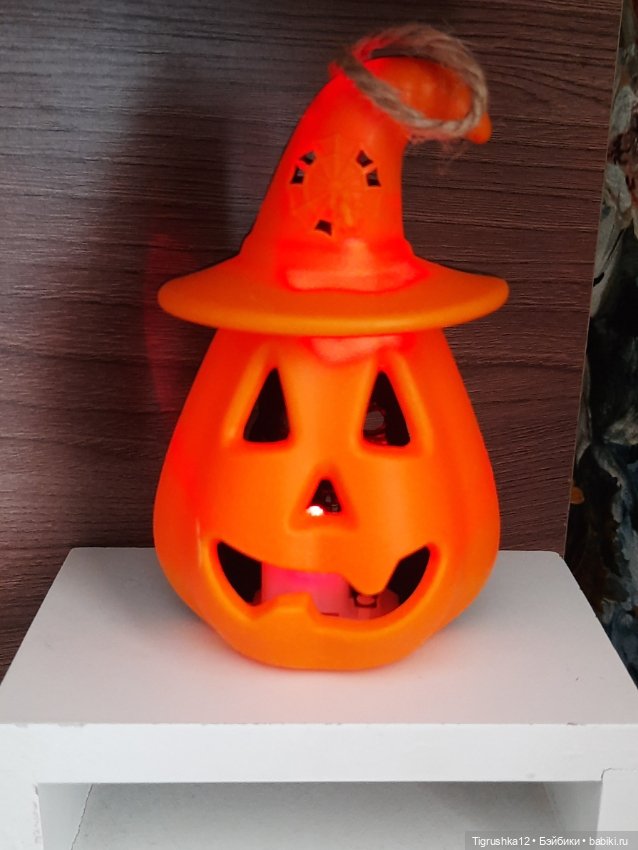 Тыква на хэллоуин — Миниатюра для кукол