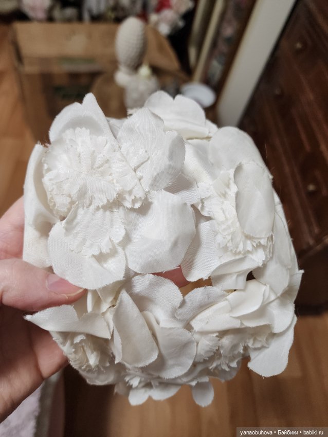 Шляпка винтажная для большой антикварной куклы (фото 9)