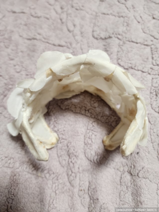 Шляпка винтажная для большой антикварной куклы (фото 3)