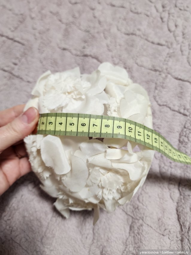 Шляпка винтажная для большой антикварной куклы (фото 5)