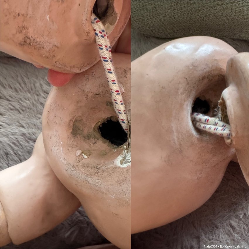 Антикварное французское тело тодлер (фото 6)