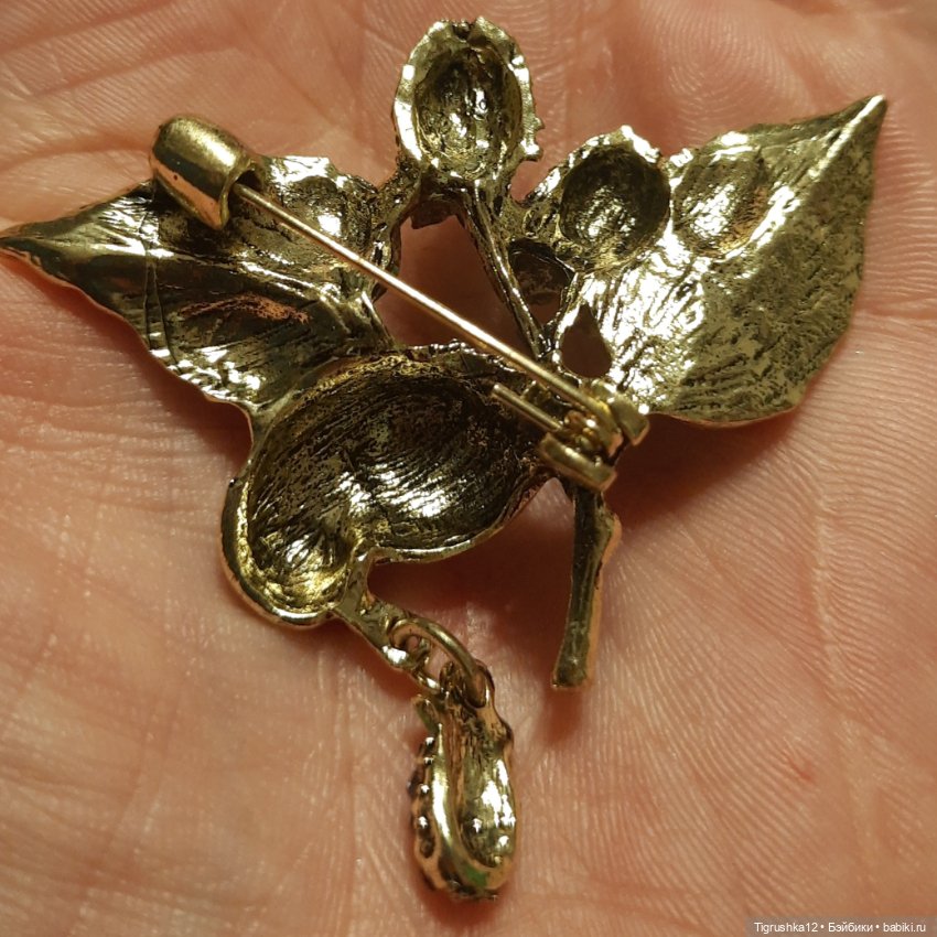 Брошь птичка на ветке — Украшения и очки для кукол (фото 7)