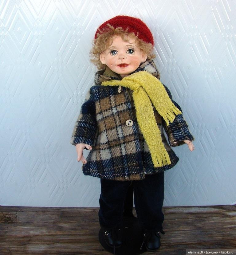 Женька. Интерьерная кукла (фото 6)