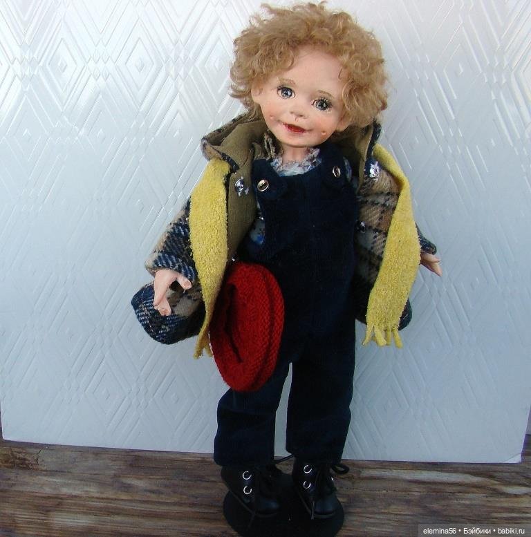Женька. Интерьерная кукла