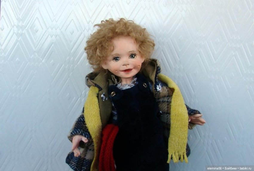 Женька. Интерьерная кукла (фото 2)