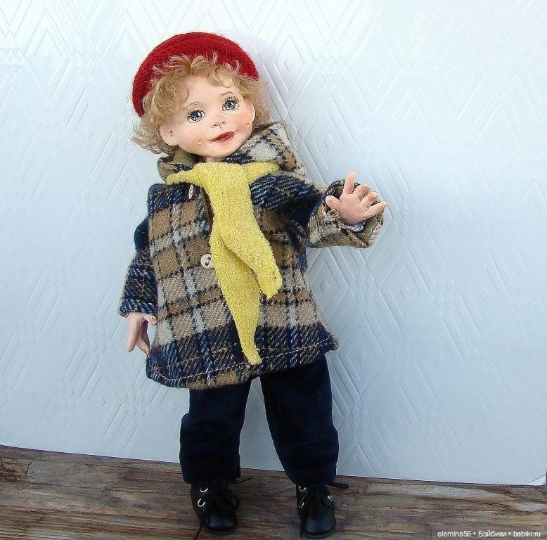 Женька. Интерьерная кукла (фото 5)