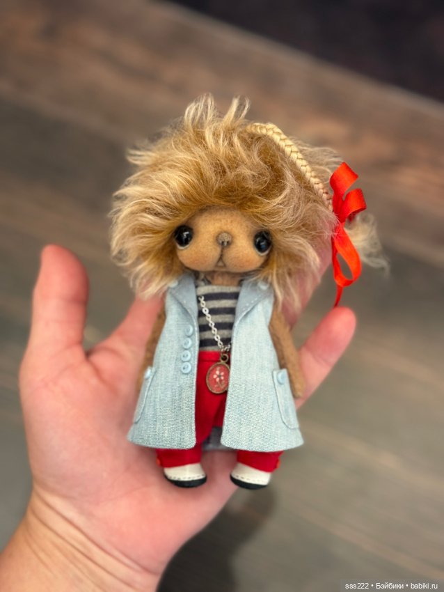 Мишка Елены Майоренко — Авторские игрушки (фото 6)