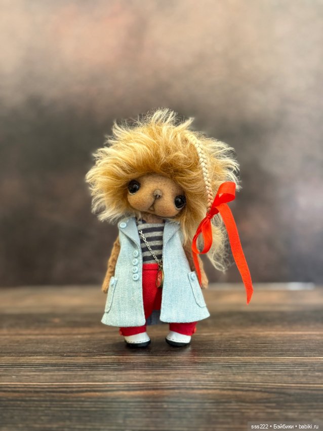 Мишка Елены Майоренко — Авторские игрушки (фото 3)