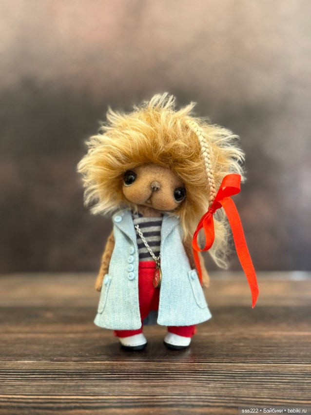 Мишка Елены Майоренко — Авторские игрушки (фото 2)