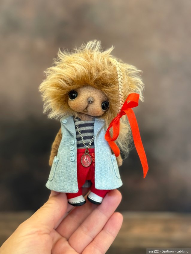 Мишка Елены Майоренко — Авторские игрушки (фото 4)