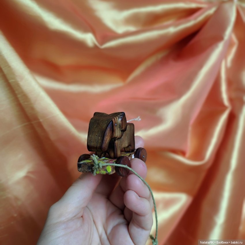 Слон каталочка — Миниатюра для кукол (фото 7)