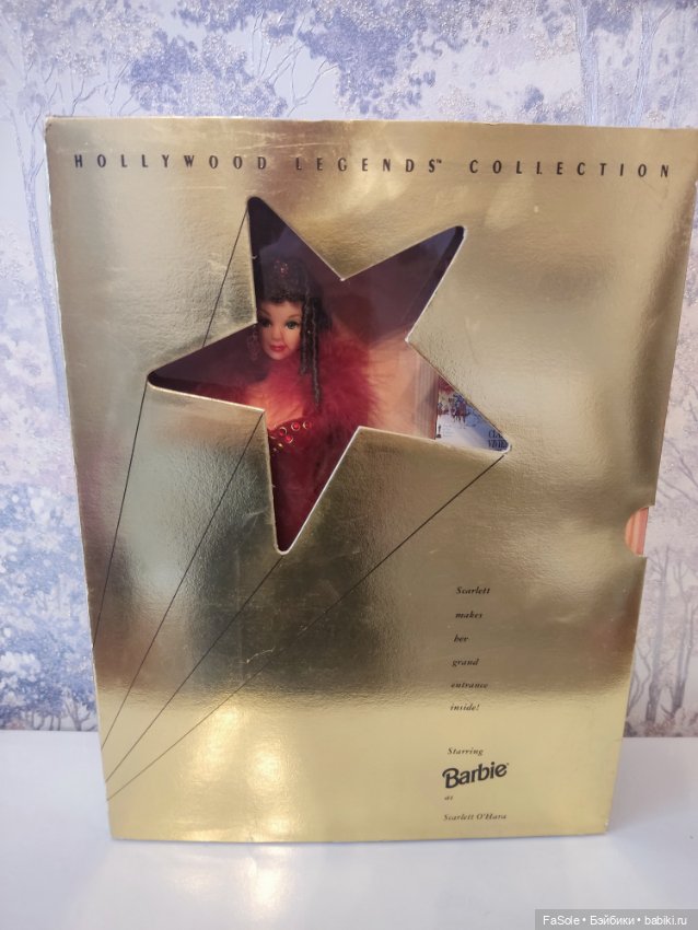Барби Скарлетт О'Хара в красном платье
