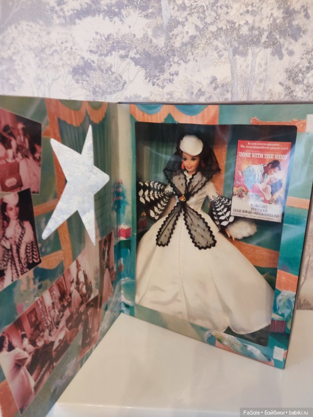 Барби Скарлетт О'Хара в белом платье (фото 3)