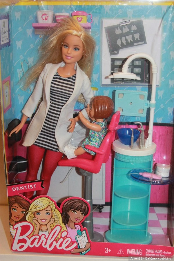 Игровой набор Барби карьера стоматолога (фото 2)