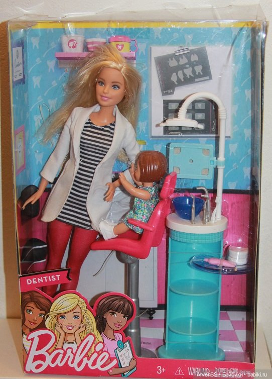Игровой набор Барби карьера стоматолога
