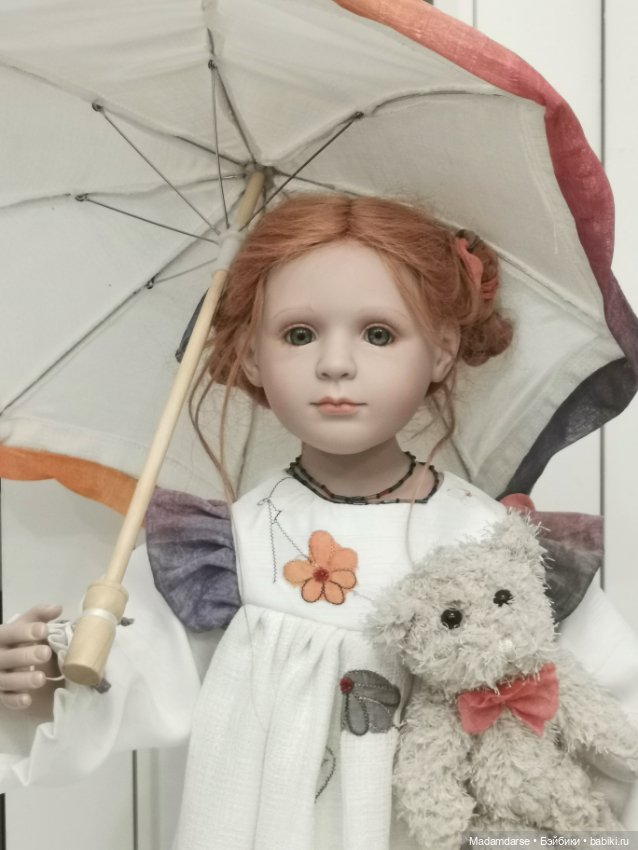 Бабетта с зонтиком и мишкой Тедди супер лимитированная (фото 8)